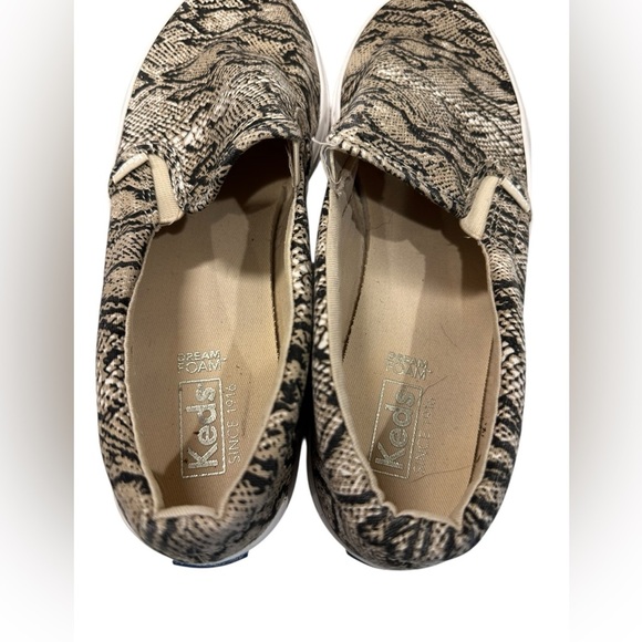 Keds Double Decker Animal Pack Snakeskin Slip On Dream Foam Sneakers Shoes 9.5 - Picture 4 of 7